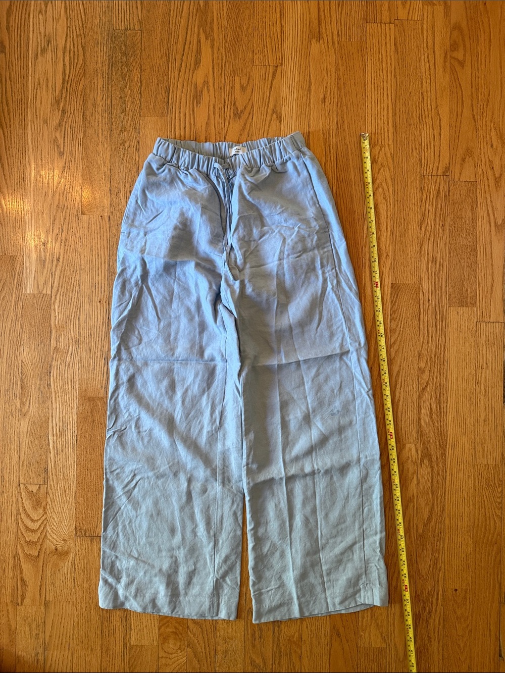 Aritzia Light Blue Wide Leg Pants
